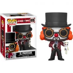 Gametraders Rouse Hill La Casa De Papel - Professor O Clown Pop! Vinyl