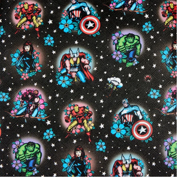 Gametraders Rouse Hill Loungefly - Marvel Comics - Avengers Floral Tattoo Shoulder Bag 7 Gametraders Rouse Hill Loungefly - Marvel Comics - Avengers Floral Tattoo Shoulder Bag