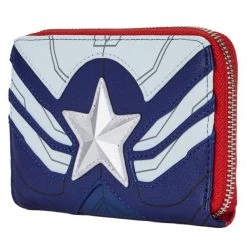 Gametraders Rouse Hill Loungefly - The Falcon And The Winter Soldier - Captain America Zip Purse