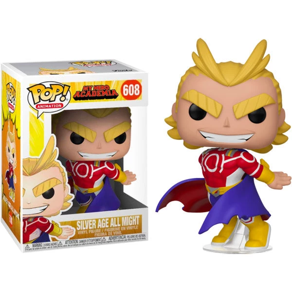 Gametraders Rouse Hill Pop Vinyls My Hero Academia - All Might (Silver Age) Pop! Vinyl 5 Gametraders Rouse Hill Pop Vinyls My Hero Academia - All Might (Silver Age) Pop! Vinyl