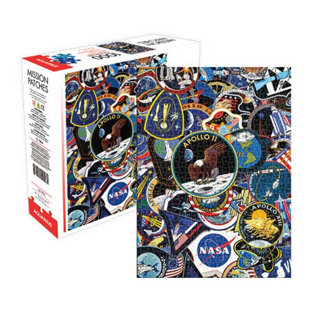 Gametraders Blacktown Aquarius Puzzle NASA Mission Patches Puzzle 1,000 Pieces 3 Gametraders Blacktown Aquarius Puzzle NASA Mission Patches Puzzle 1,000 Pieces