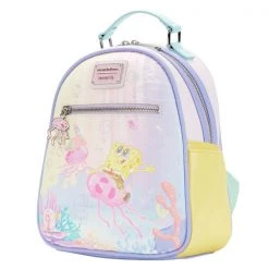 Gametraders Rouse Hill Loungefly - SpongeBob SquarePants - Jelly Fishing Pastel Mini Backpack
