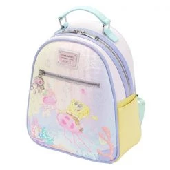 Gametraders Rouse Hill Loungefly - SpongeBob SquarePants - Jelly Fishing Pastel Mini Backpack