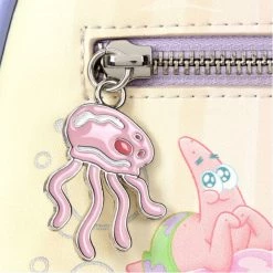 Gametraders Rouse Hill Loungefly - SpongeBob SquarePants - Jelly Fishing Pastel Mini Backpack