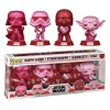 Gametraders Rouse Hill Star Wars - Valentine US Exclusive Diamond Glitter Pop! Vinyl 4-Pack Pop Vinyls