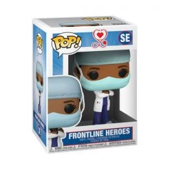 Gametraders Rouse Hill Pop Vinyls Pop! Heroes - Front Line Worker Female #2 Purple Pop! Vinyl