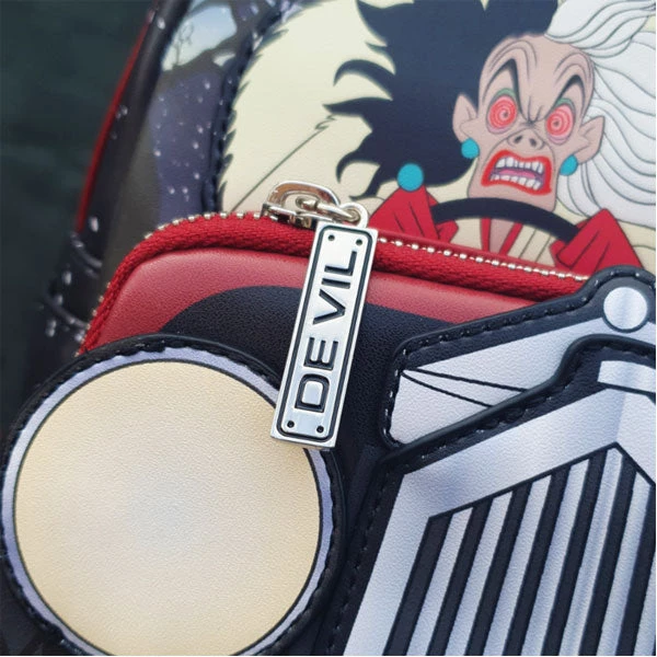 Gametraders Rouse Hill Loungefly - 101 Dalmatians (1961) - Cruella Car US Exclusive Mini Backpack 5 Gametraders Rouse Hill Loungefly - 101 Dalmatians (1961) - Cruella Car US Exclusive Mini Backpack