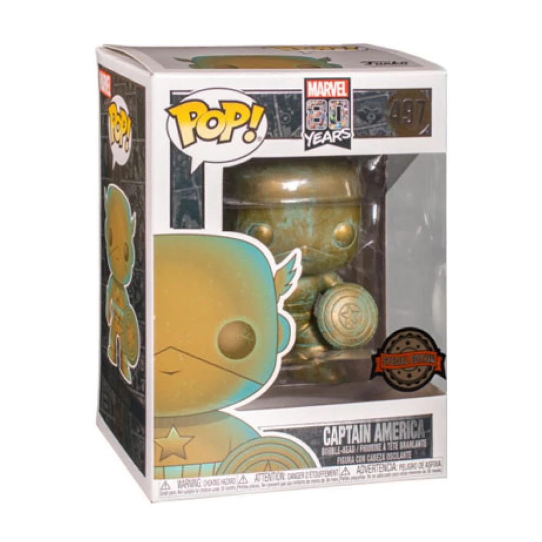Gametraders Rouse Hill Captain America - Marvel 80th Anniversary Patina US Exclusive Pop! Vinyl 4 Gametraders Rouse Hill Captain America - Marvel 80th Anniversary Patina US Exclusive Pop! Vinyl