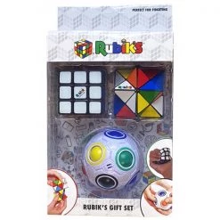 Gametraders Rouse Hill Board Games Rubiks Gift Set (Includes Rainbow Ball, Squishy Cube And Magic Star)