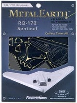 Gametraders Rouse Hill Hobby Central Metal Earth Rq-170 Sentinel Model Kit