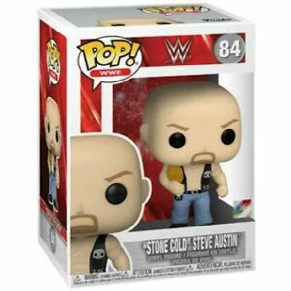 Gametraders Rouse Hill Pop Vinyls WWE - Stone Cold Steve Austin With Belt Pop! Vinyl 4 Gametraders Rouse Hill Pop Vinyls WWE - Stone Cold Steve Austin With Belt Pop! Vinyl