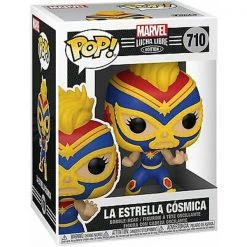 Gametraders Rouse Hill Pop Vinyls Captain Marvel - Luchadore Captain Marvel Pop! Vinyl