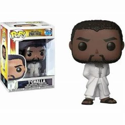 Funko Pop Vinyls Black Panther - TChalla White Robe Pop Vinyl 7 Funko Pop Vinyls Black Panther - TChalla White Robe Pop Vinyl
