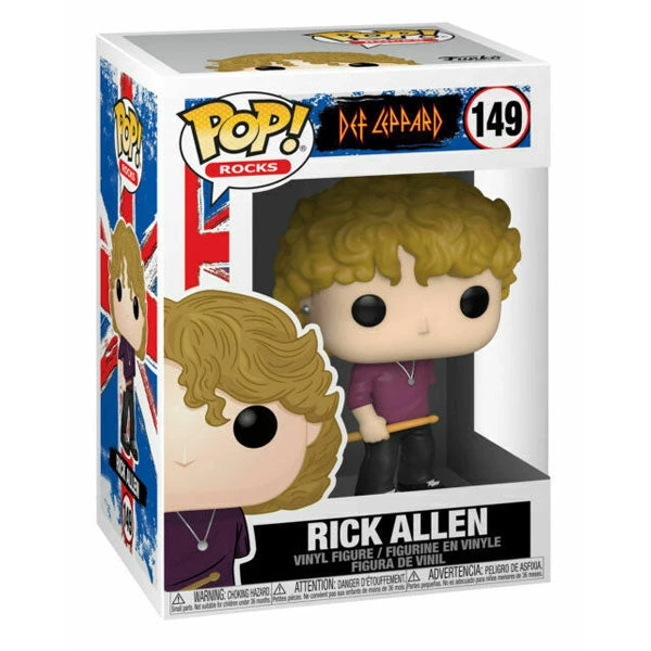 Gametraders Rouse Hill Pop Vinyls Def Leppard - Rick Allen Pop! Vinyl 4 Gametraders Rouse Hill Pop Vinyls Def Leppard - Rick Allen Pop! Vinyl
