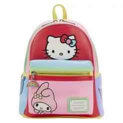 Gametraders Rouse Hill Loungefly - Hello Kitty - Hello Kitty And Friends Color Block Mini Backpack
