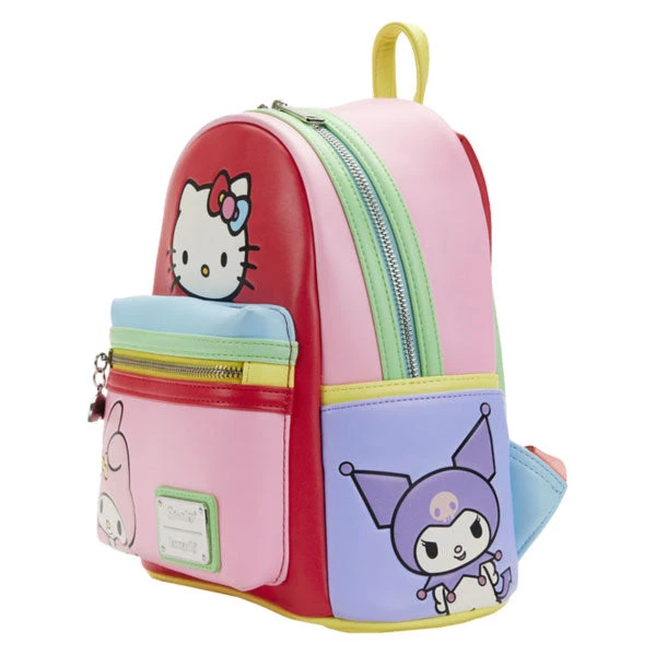 Gametraders Rouse Hill Loungefly - Hello Kitty - Hello Kitty And Friends Color Block Mini Backpack 4 Gametraders Rouse Hill Loungefly - Hello Kitty - Hello Kitty And Friends Color Block Mini Backpack