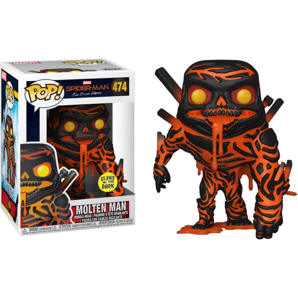 Gametraders Rouse Hill Spider-Man: Far From Home - Molten Man Glow US Exclusive Pop! Vinyl Pop Vinyls 5 Gametraders Rouse Hill Spider-Man: Far From Home - Molten Man Glow US Exclusive Pop! Vinyl Pop Vinyls