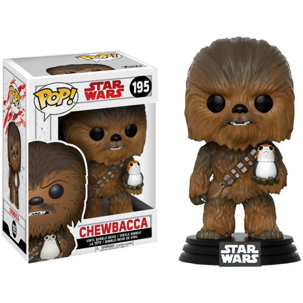 Funko Star Wars - Chewbacca With Porg Episode VIII US Exclusive Pop! Vinyl 5 Funko Star Wars - Chewbacca With Porg Episode VIII US Exclusive Pop! Vinyl