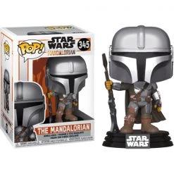 Gametraders Rouse Hill Pop Vinyls Star Wars: The Mandalorian - Mandalorian Pose Metallic Pop! Vinyl
