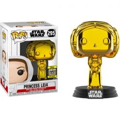 Gametraders Rouse Hill Star Wars - Princess Leia Gold Chrome SW19 US Exclusive Pop! Vinyl Pop Vinyls