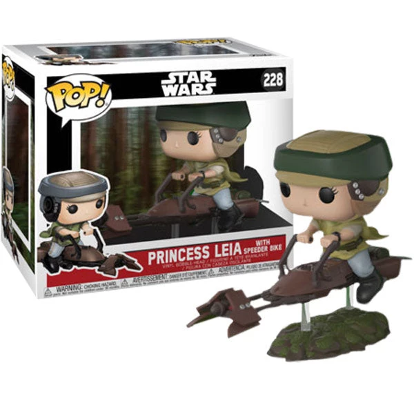 Funko Star Wars - Leia On Speeder Bike Pop! Ride 5 Funko Star Wars - Leia On Speeder Bike Pop! Ride