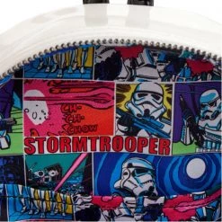 Gametraders Rouse Hill Loungefly - Star Wars - Stormtrooper Lenticular Mini Backpack 12 Gametraders Rouse Hill Loungefly - Star Wars - Stormtrooper Lenticular Mini Backpack