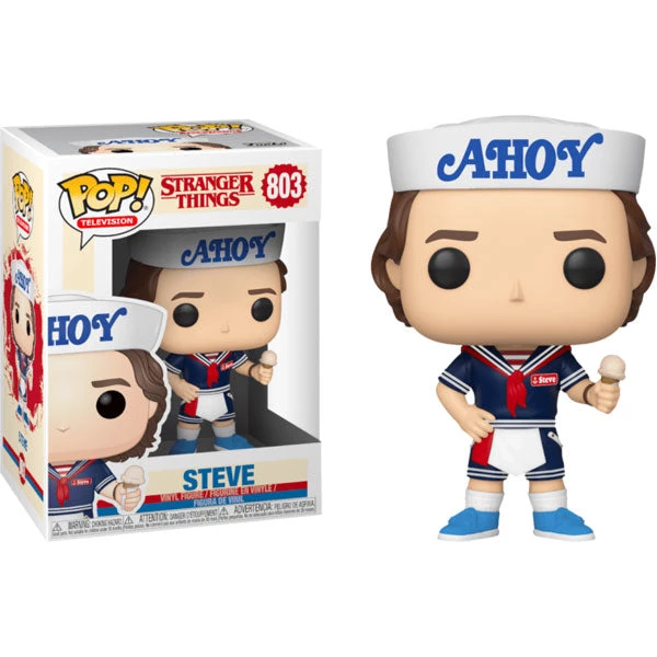 Gametraders Rouse Hill Stranger Things S3 - Steve With Hat And Ice Cream Pop! Vinyl Pop Vinyls 5 Gametraders Rouse Hill Stranger Things S3 - Steve With Hat And Ice Cream Pop! Vinyl Pop Vinyls