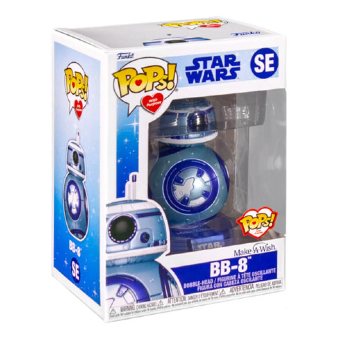 Gametraders Rouse Hill Star Wars - BB-8 Metallic Make-A-Wish Pop! Vinyl With Purpose 4 Gametraders Rouse Hill Star Wars - BB-8 Metallic Make-A-Wish Pop! Vinyl With Purpose