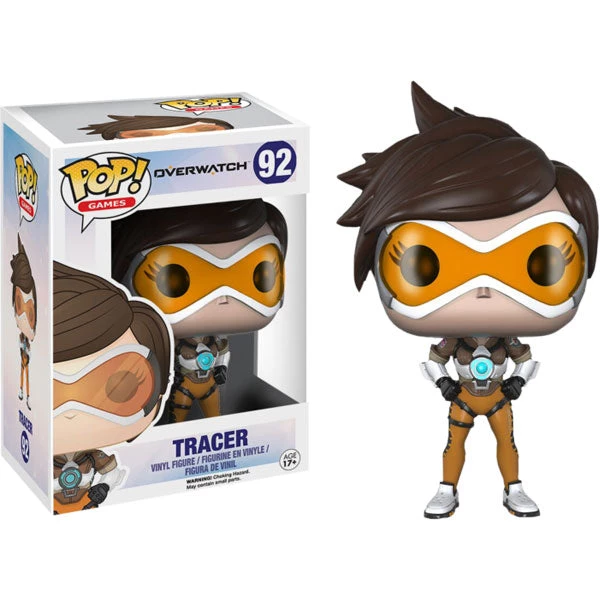 Funko Pop Vinyls Overwatch - Tracer Pop Vinyl (damaged Box) 5 Funko Pop Vinyls Overwatch - Tracer Pop Vinyl (damaged Box)
