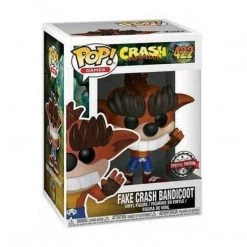 Gametraders Rouse Hill Crash Bandicoot - Fake Crash Bandicoot US Exclusive Pop! Vinyl Pop Vinyls