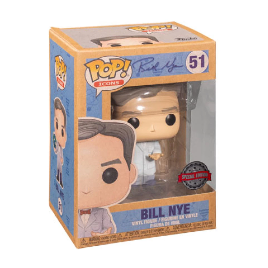 Gametraders Rouse Hill Pop Vinyls Icons - Bill Nye With Globe US Exclusive Pop! Vinyl 4 Gametraders Rouse Hill Pop Vinyls Icons - Bill Nye With Globe US Exclusive Pop! Vinyl