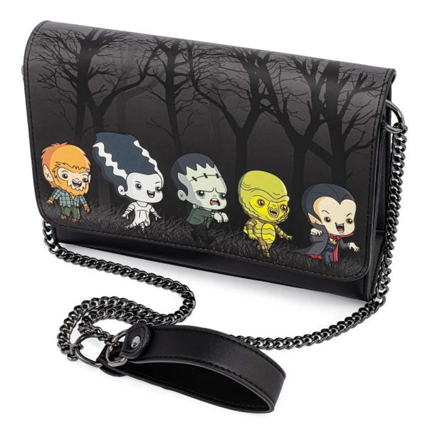 Gametraders Rouse Hill Loungefly - Universal Monsters - Chibi Chain Strap Crossbody 4 Gametraders Rouse Hill Loungefly - Universal Monsters - Chibi Chain Strap Crossbody