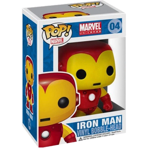 Funko Iron Man - Classic Iron Man Pop! Vinyl 4 Funko Iron Man - Classic Iron Man Pop! Vinyl