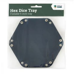 Gametraders Rouse Hill LPG Hex Dice Tray 6" Blue