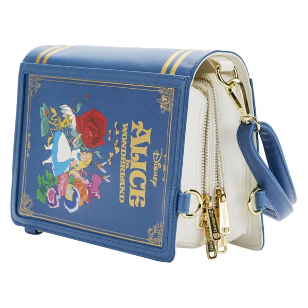 Gametraders Rouse Hill Loungefly - Alice In Wonderland - Book Converible Crossbody 4 Gametraders Rouse Hill Loungefly - Alice In Wonderland - Book Converible Crossbody