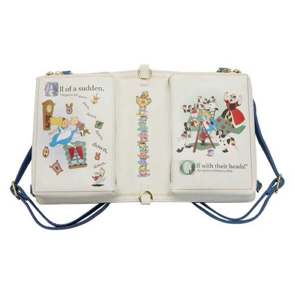Gametraders Rouse Hill Loungefly - Alice In Wonderland - Book Converible Crossbody 7 Gametraders Rouse Hill Loungefly - Alice In Wonderland - Book Converible Crossbody
