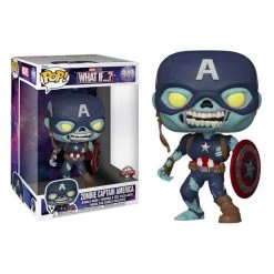 Gametraders Rouse Hill Pop Vinyls What If - Zombie Captain America US Exclusive 10" Pop! Vinyl 7 Gametraders Rouse Hill Pop Vinyls What If - Zombie Captain America US Exclusive 10